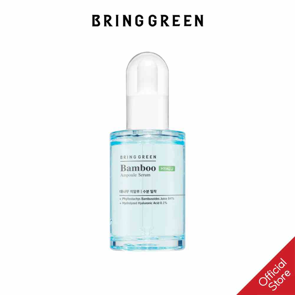 [Mã BMLTA35 giảm đến 35K đơn 99K] Tinh Chất Cấp Ẩm, Chống Oxy Hóa BRING GREEN BAMBOO HYALU AMPOULE SERUM 50ml