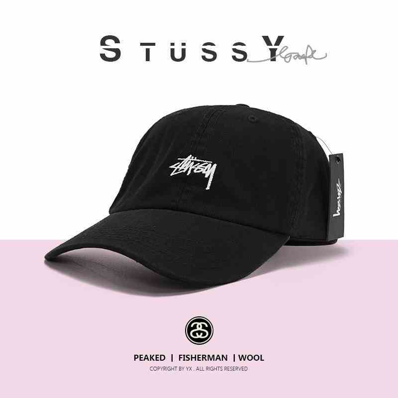 Mũ Lưỡi Trai Thêu Chữ STUSSY Phong Cách Đường Phố Cá Tính