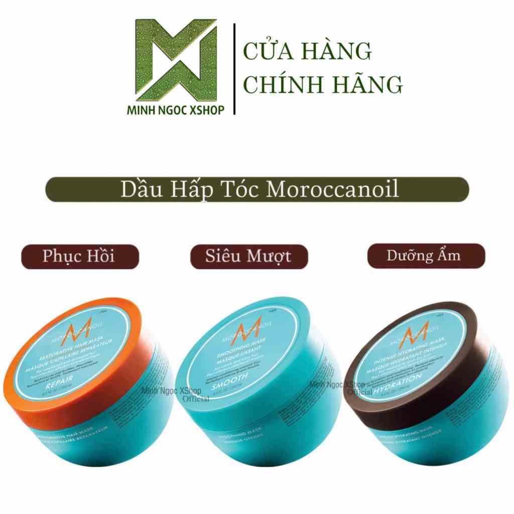 Dầu hấp phục hồi, dưỡng ẩm, siêu mượt Moroccanoil 250ML - 500ML