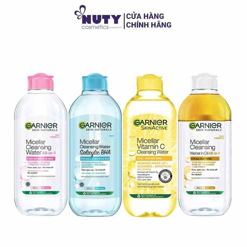 Nước Tẩy Trang Cho Mọi Loại Da Garnier Micellar Water