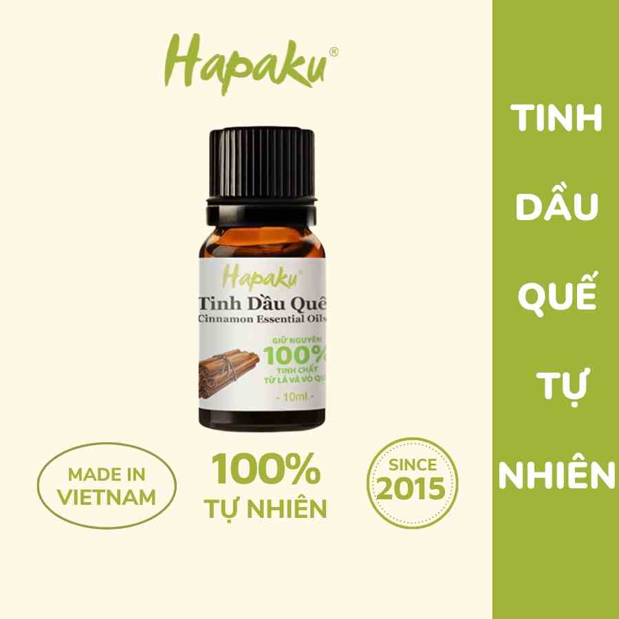 Tinh Dầu Quế Tự Nhiên 10ml Hapaku