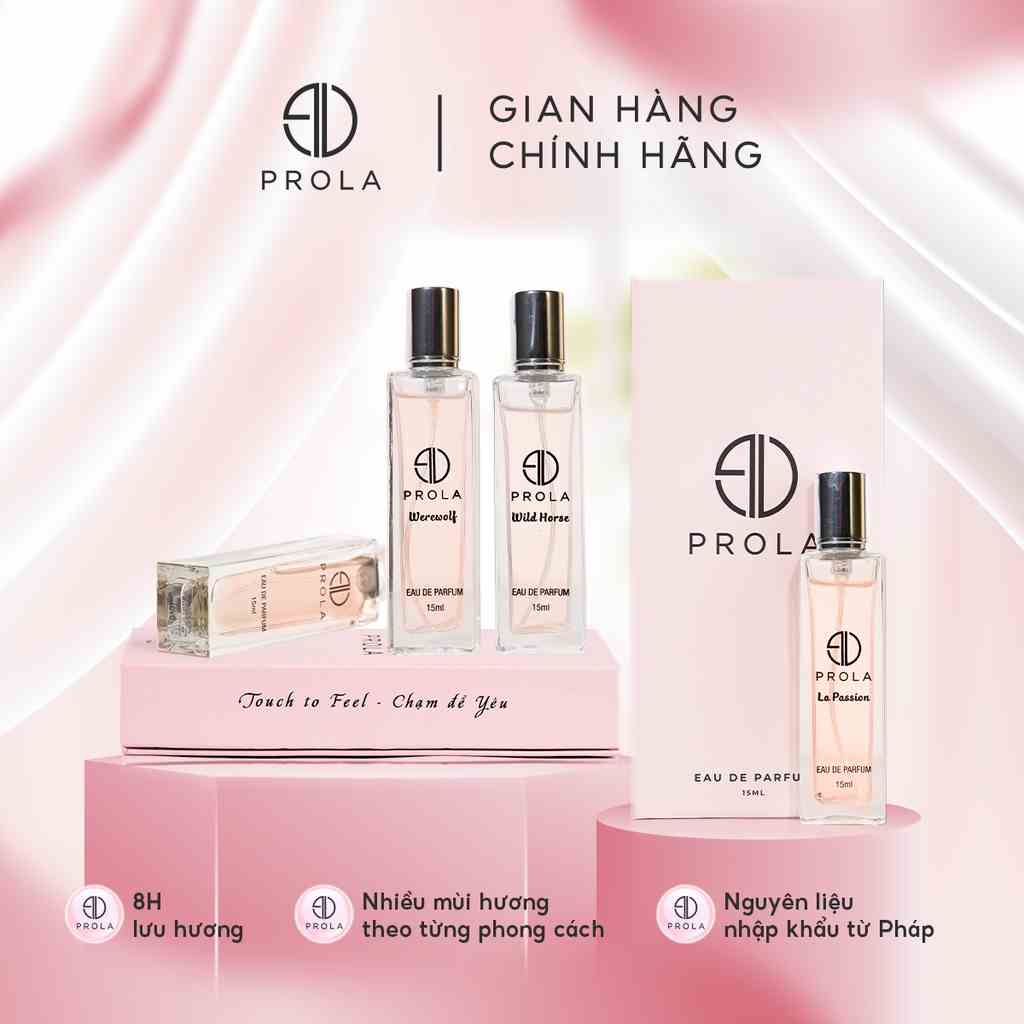 Nước hoa nữ PROLA lưu hương lâu, ngọt ngào, quyến rũ thích hợp đi làm, đi học, đi hẹn hò - Dạng xịt 15ml