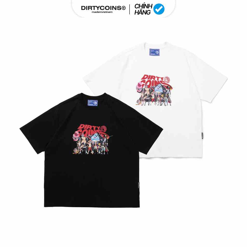 Áo Thun DirtyCoins x One Piece Film:Red The Crew T-shirt