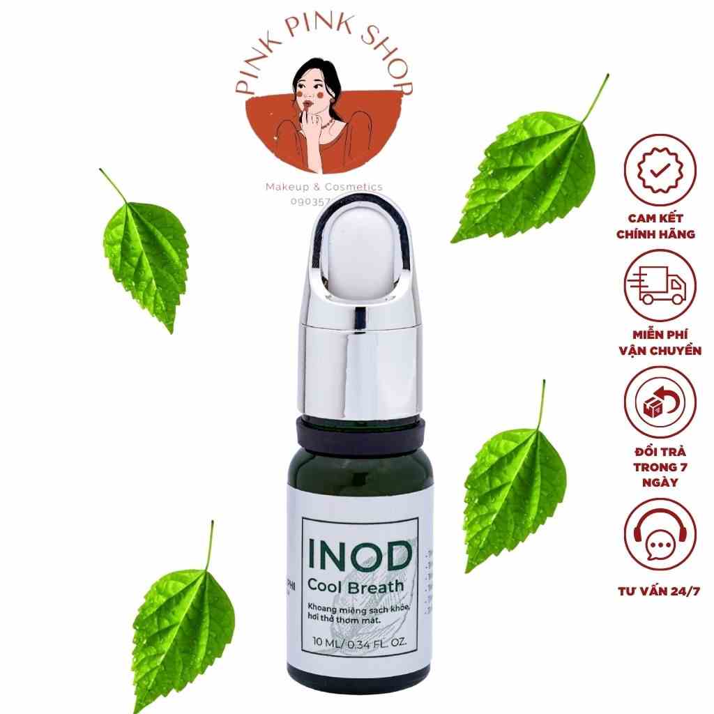 [Mã BMLTB35 giảm đến 35K đơn 99K] Serum Khử Mùi Hôi Miệng Inod Cool Breath Huyền Phi 10ml