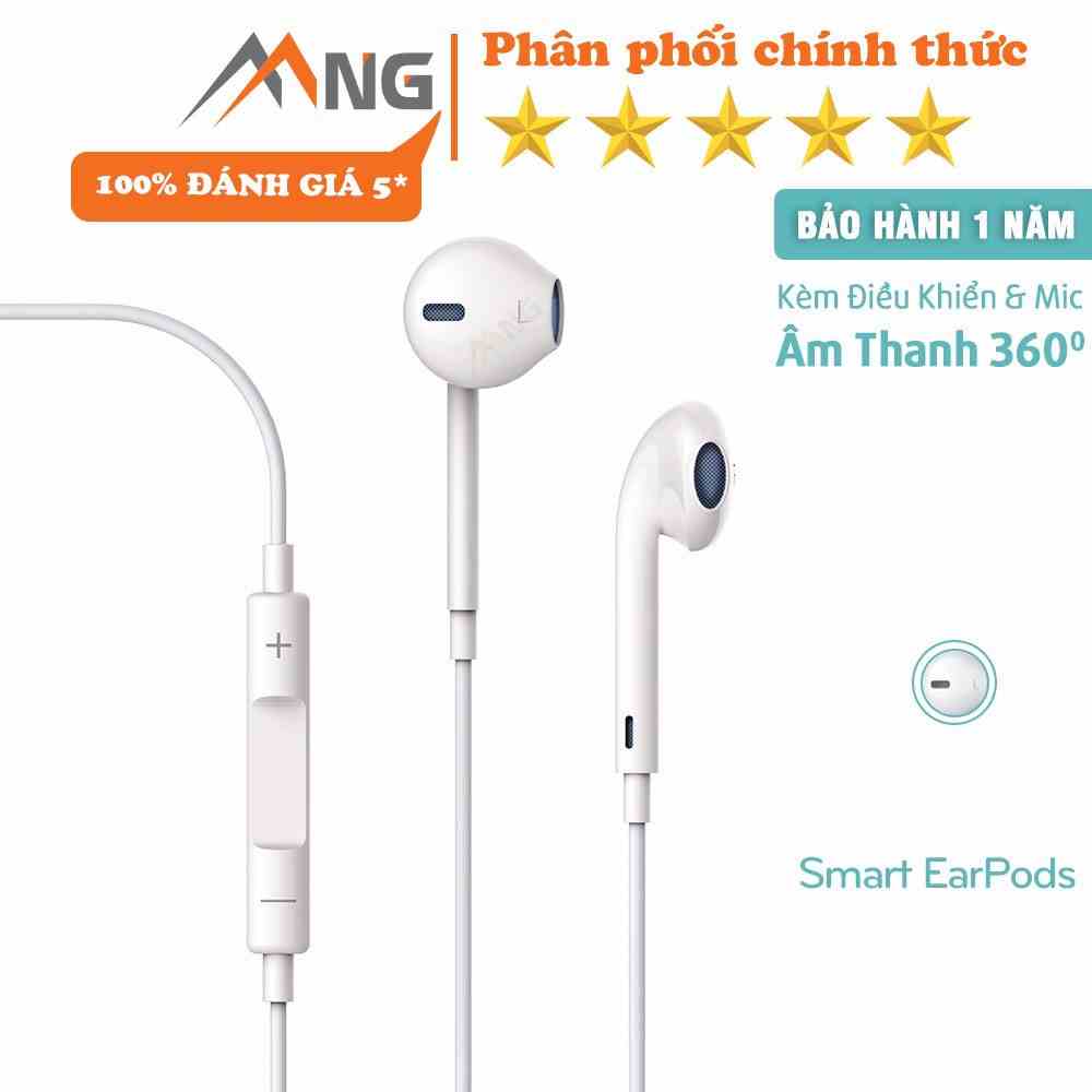 Tai nghe có dây có mic nhét tai Devia smart EM022 chân cắm 3.5 chơi game nghe nhạc hàng chính hãng