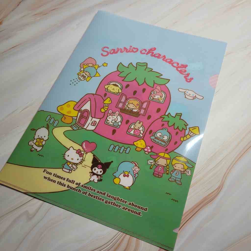 [Mã BMLTB35 giảm đến 35K đơn 99K] Bìa kẹp hồ sơ (folder) Sanrio (Hello Kitty, Cinnamon, Melody, Kuromi...)