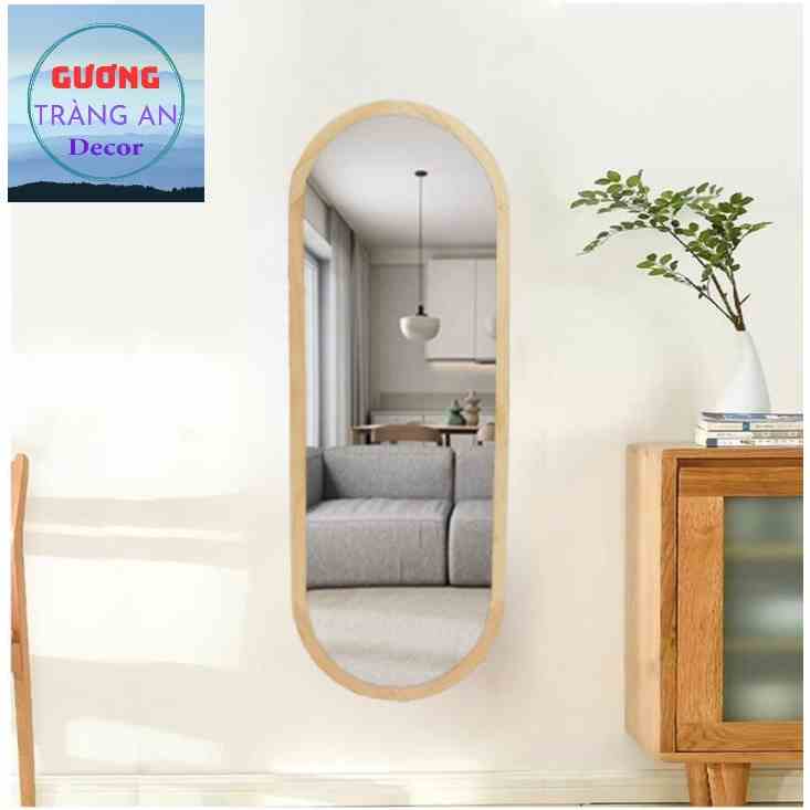 [Mã BMLTB35 giảm đến 35K đơn 99K] Gương khung gỗ decor cao cấp tràng an