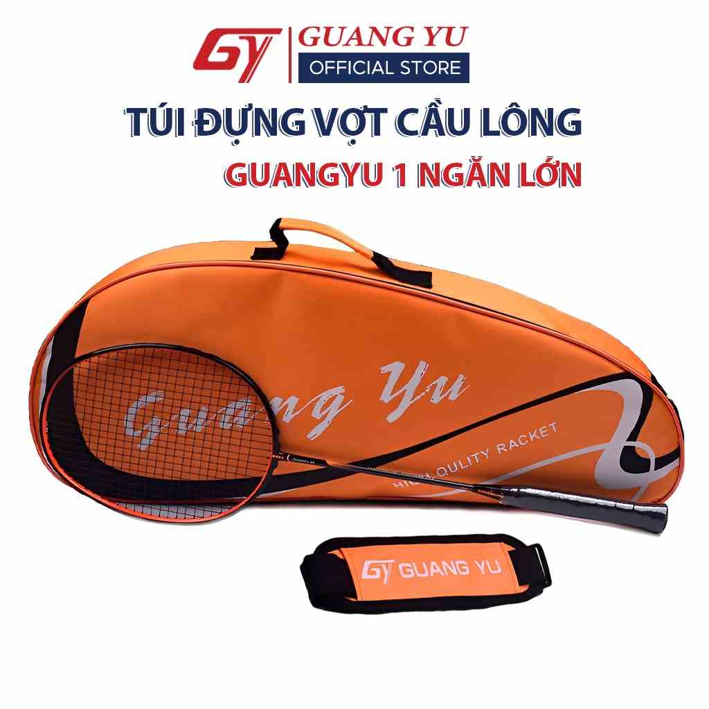 Túi Đựng Vợt Cầu Lông Guang Yu 1 Ngăn Chính Hãng Cao Cấp Sức Chứa Lớn Đựng Vợt Và Phụ Kiện Phiên Bản Limited - GY02