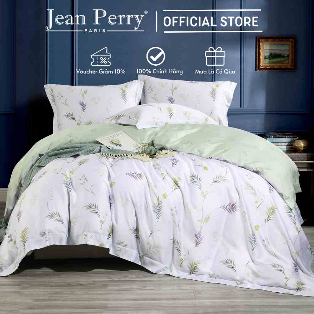 Bộ ga áo gối kèm vỏ chăn TENCEL™ Jean Perry Sophia Bennett Series 1m6x2m 1m8x2m 2m2x2m +40cm