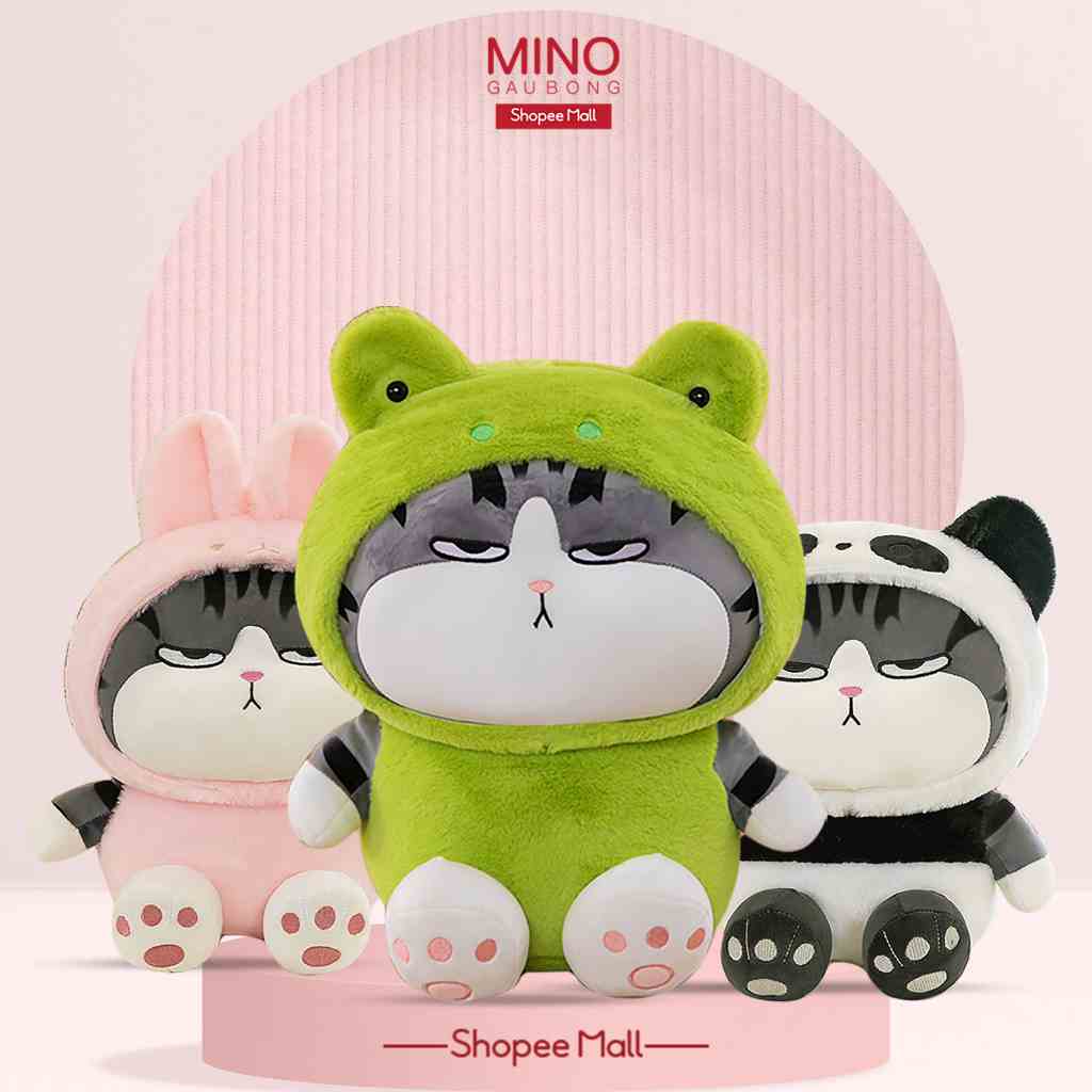 Gấu Bông Mèo Hoàng Thượng Cosplay Cao Cấp 2023 MINO STORE TH211