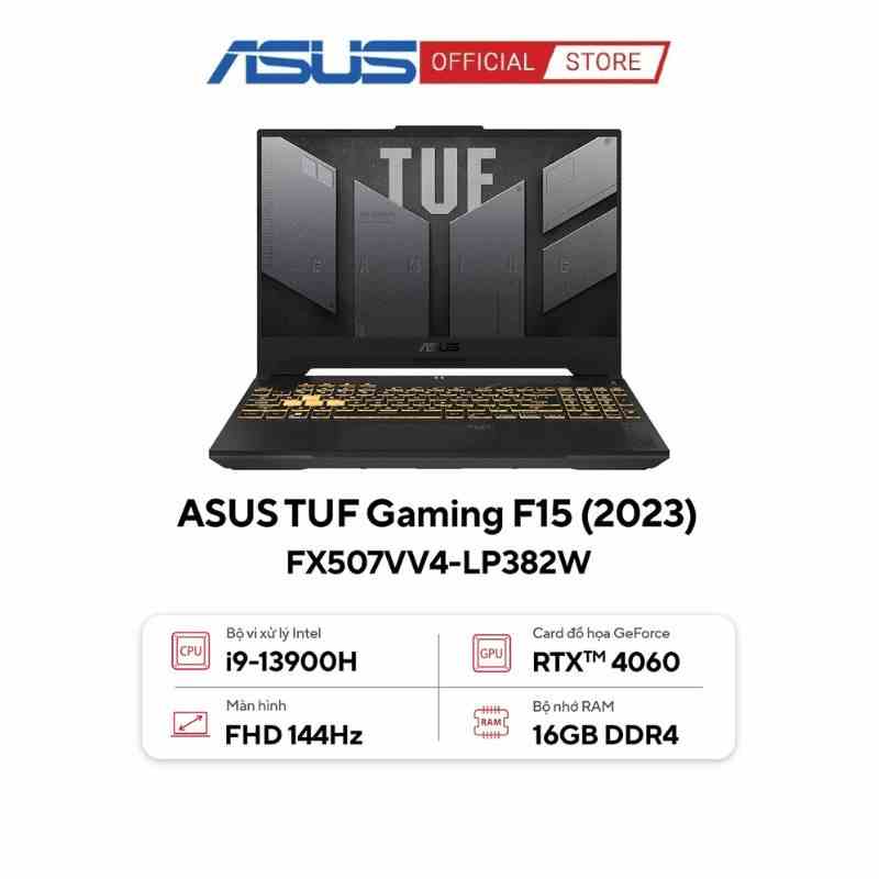 [Mã BMLTB35 giảm đến 35K đơn 99K] Laptop ASUS TUF Gaming F15 FX507VV4-LP382W (Intel® Core™ i9-13900H & RTX™ 4060 8GB)