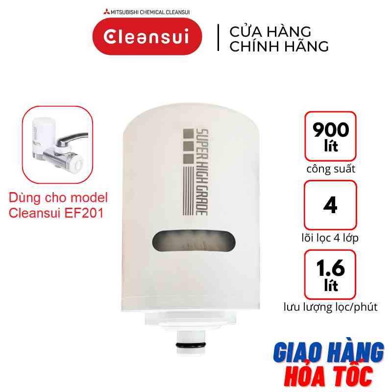 Lõi lọc nước thay thế Mitsubishi Cleansui EFC21 (dùng cho model Cleansui EF201) - Hàng chính hãng