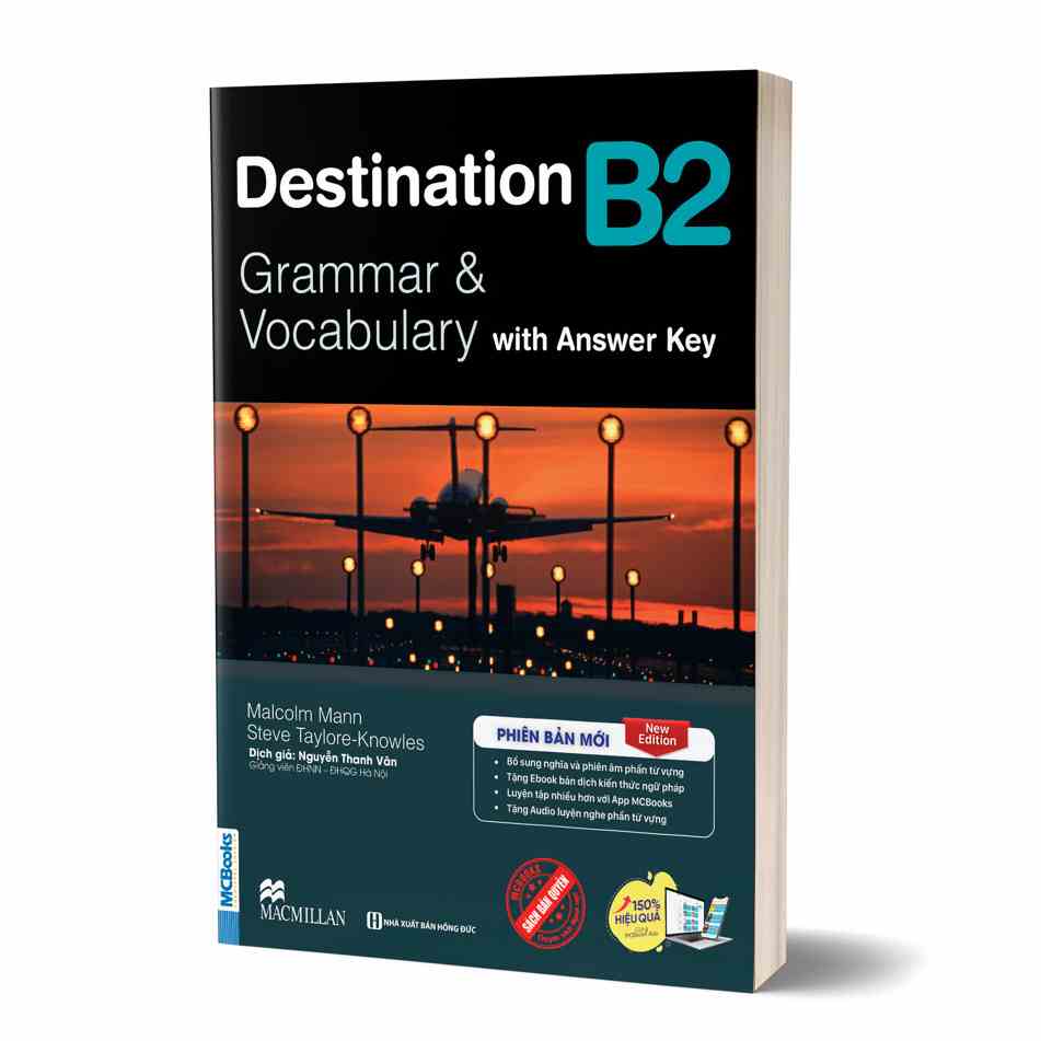 [Mã BMLTB35 giảm đến 35K đơn 99K] Sách - Destination B2 - Grammar & Vocabulary with Answer Key - MC169k