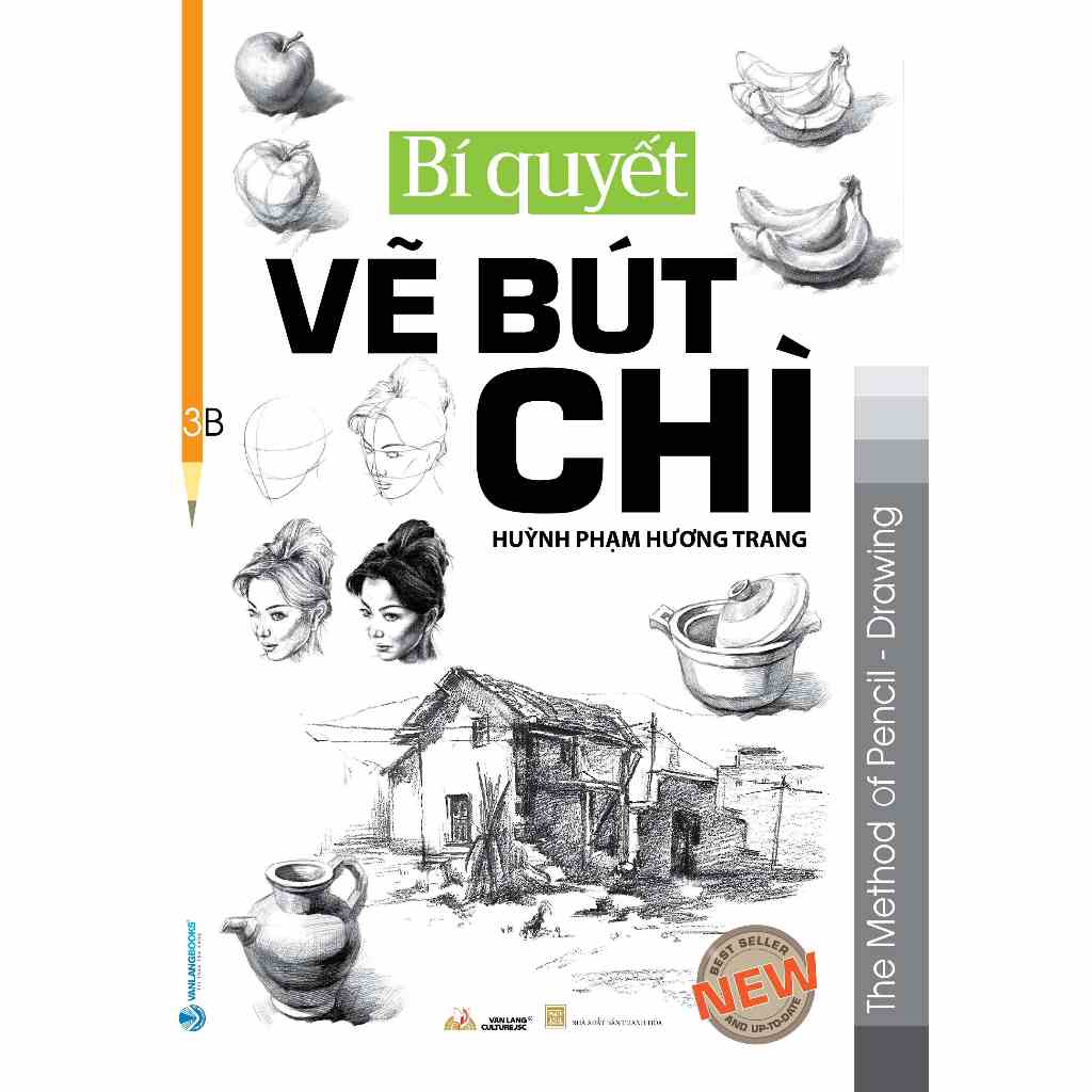 Sách Bí Quyết Vẽ Bút Chì (Tái bản 2023) - VLG