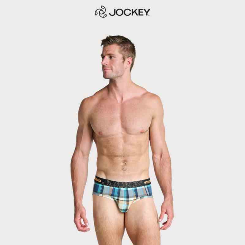 Quần lót Nam  Jockey USA họa tiết chất Cotton Modal dáng brief - 1286