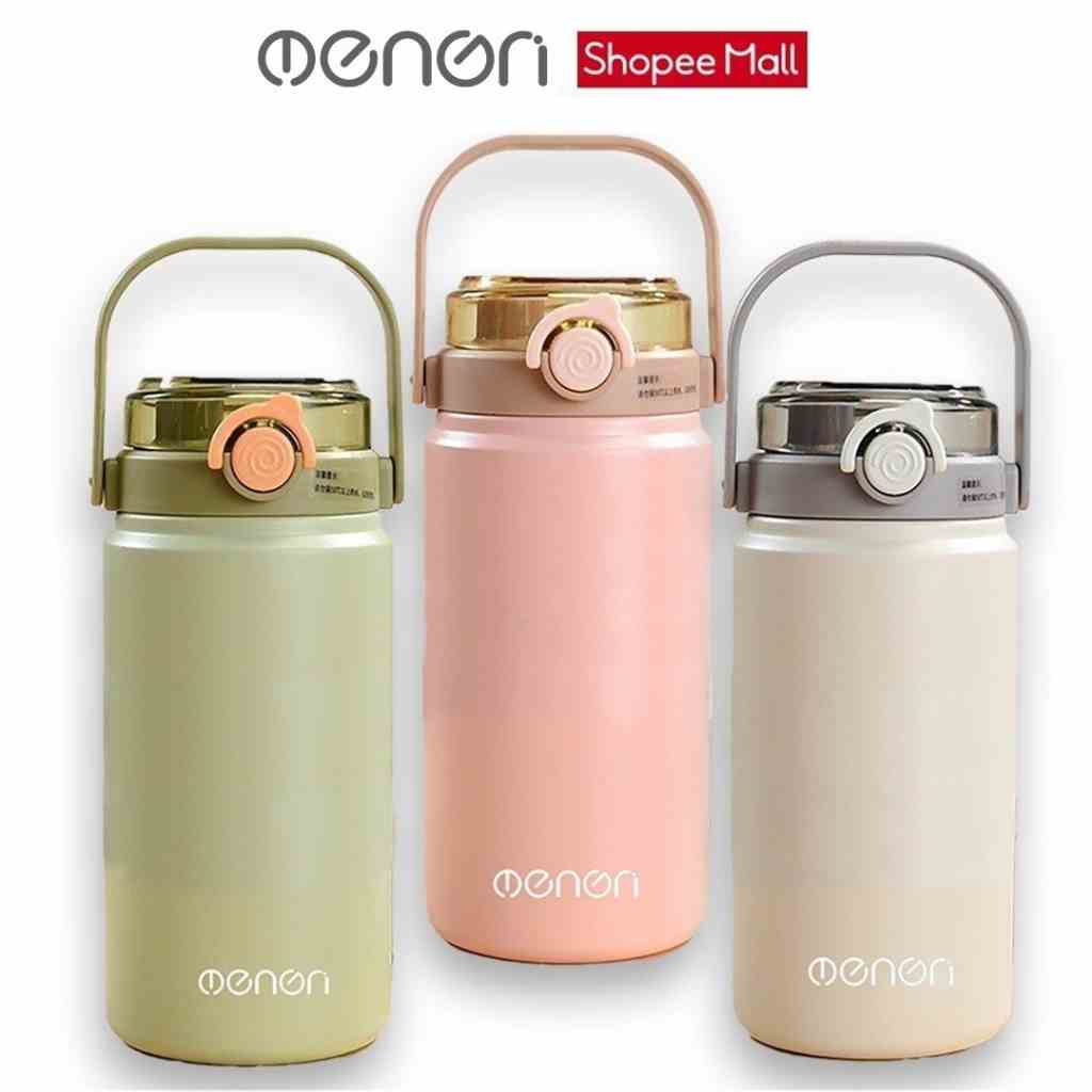 Bình Giữ Nhiệt OENON INOX316 dung tích 1200ml có 2 chế độ uống và quai sách - B316