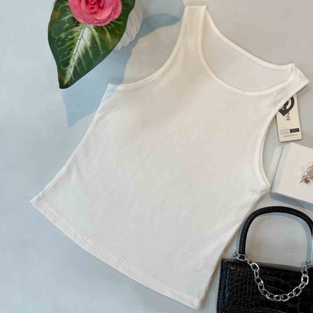 [Mã BMLTB35 giảm đến 35K đơn 99K] Áo thun nữ croptop dài không tay_abl petite 3