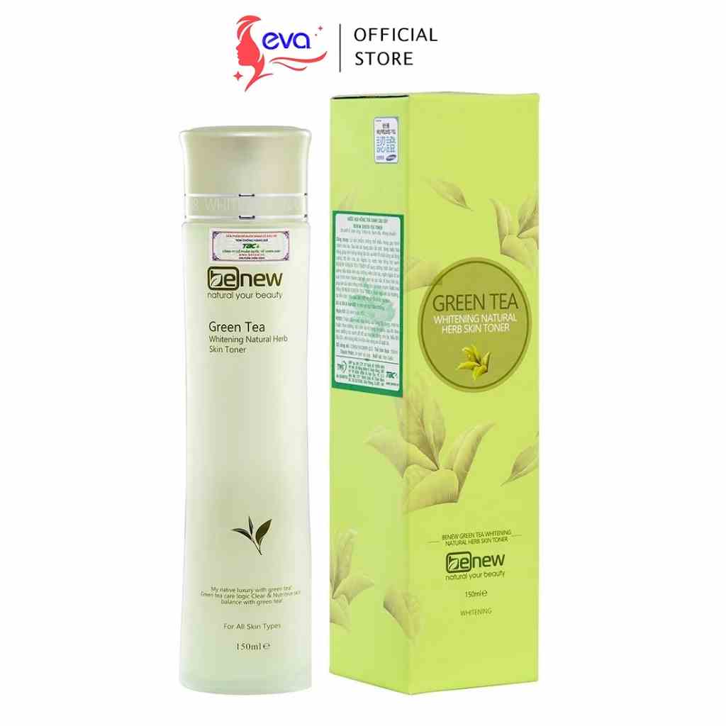 [Mã ICBFRI25 giảm 25K đơn 149K] Nước Hoa Hồng Trà Xanh Benew Green Tea Whitening Toner 150 ml