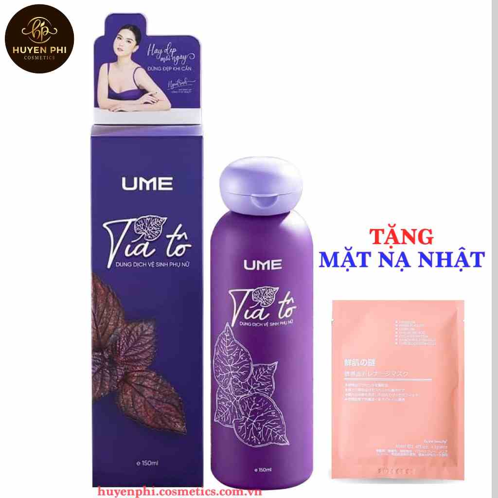 [Mã BMLTB200 giảm đến 100K đơn 499K] Combo dung dịch vệ sinh phụ nữ tía tô ume