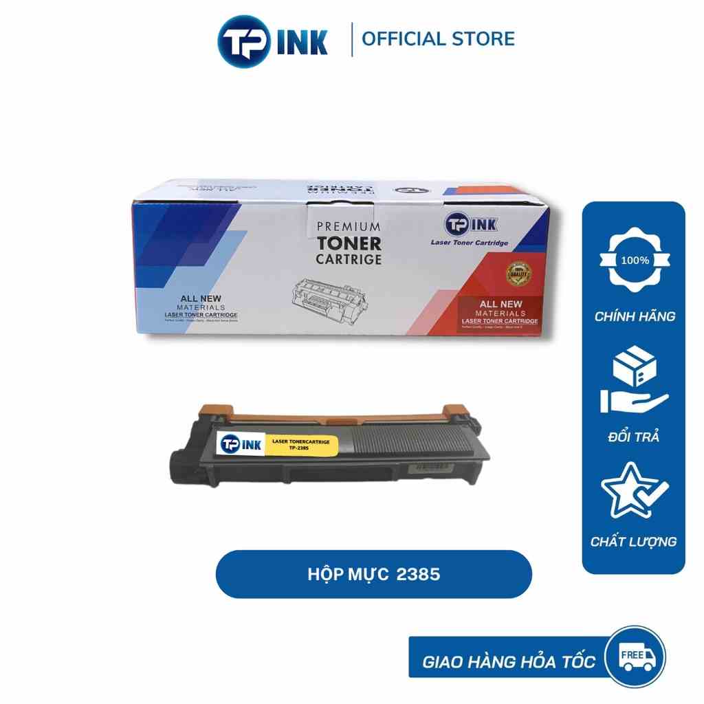 Hộp mực brother 2385 thương hiệu TP-ink  dùng cho máy brother 2320,2321,2340,2360,2365,2740,2720