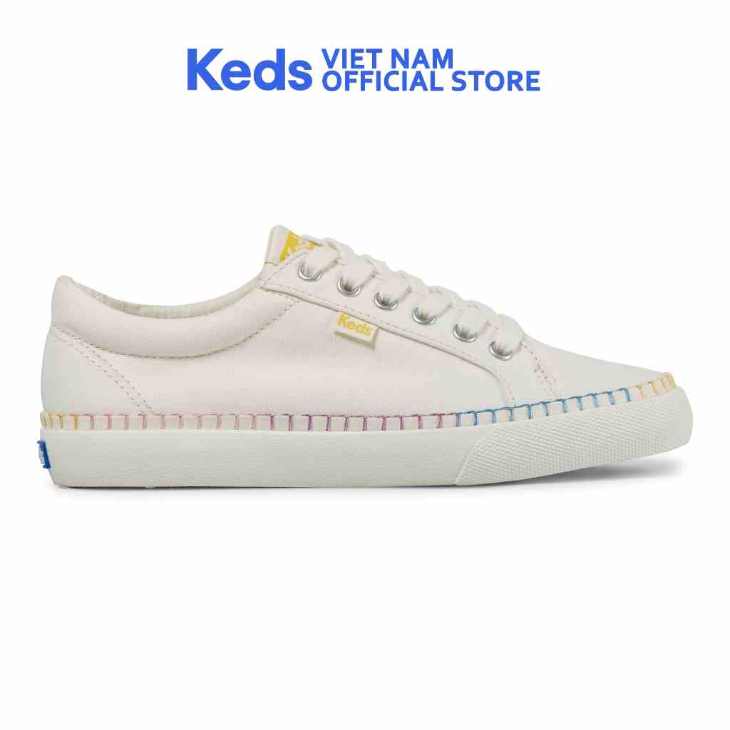 Giày Thể Thao Keds Nữ- Jump Kick Canvas Cream- KD066305