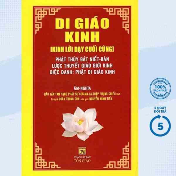 [Mã BMLTA35 giảm đến 35K đơn 99K] Sách - Di Giáo Kinh - Kinh Lời Dạy Cuối Cùng - QB