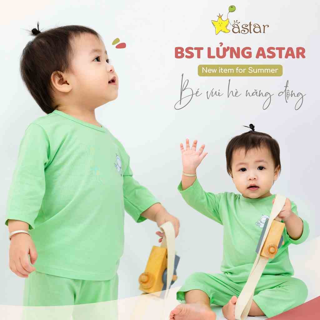 Bộ Quần Áo Lửng Vải Sợi Tre Astar Cho Bé 7-20kg