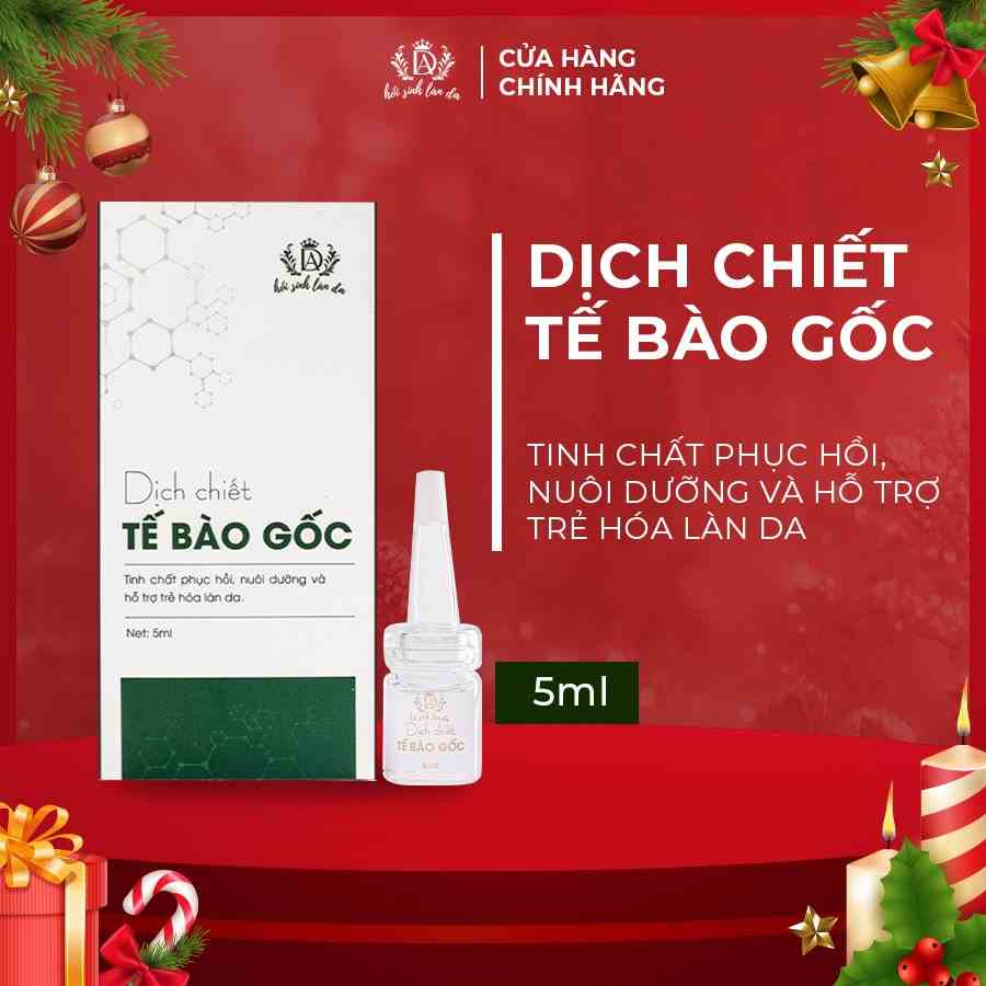 [Mã BMLTA35 giảm đến 35K đơn 99K] Tế bào gốc Dr. Ánh giúp dưỡng da, giảm thâm, dưỡng ẩm cho da (5ml) - NPP Ohera