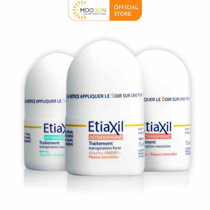 Lăn Khử Mùi Etiaxil Ngăn Mồ Hôi Chuyên Sâu 15ml Pháp