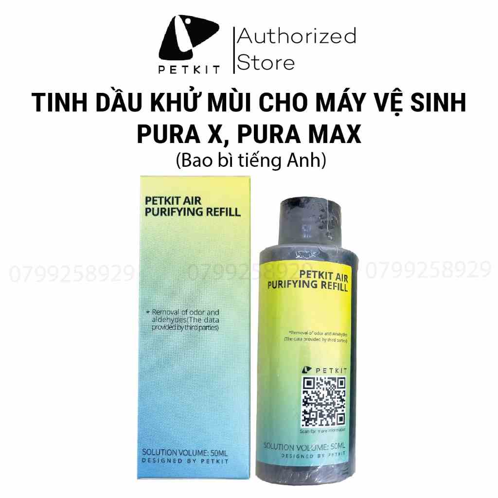 [1 Chai] Tinh Dầu Dùng Cho Máy Vệ Sinh Tự Động Cho Mèo Petkit Pura X, Pura Max