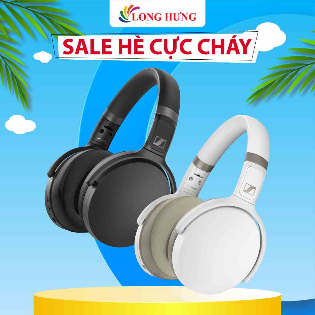 Tai nghe chụp tai Bluetooth Sennheiser HD 450BT SEBT4 - Hàng chính hãng