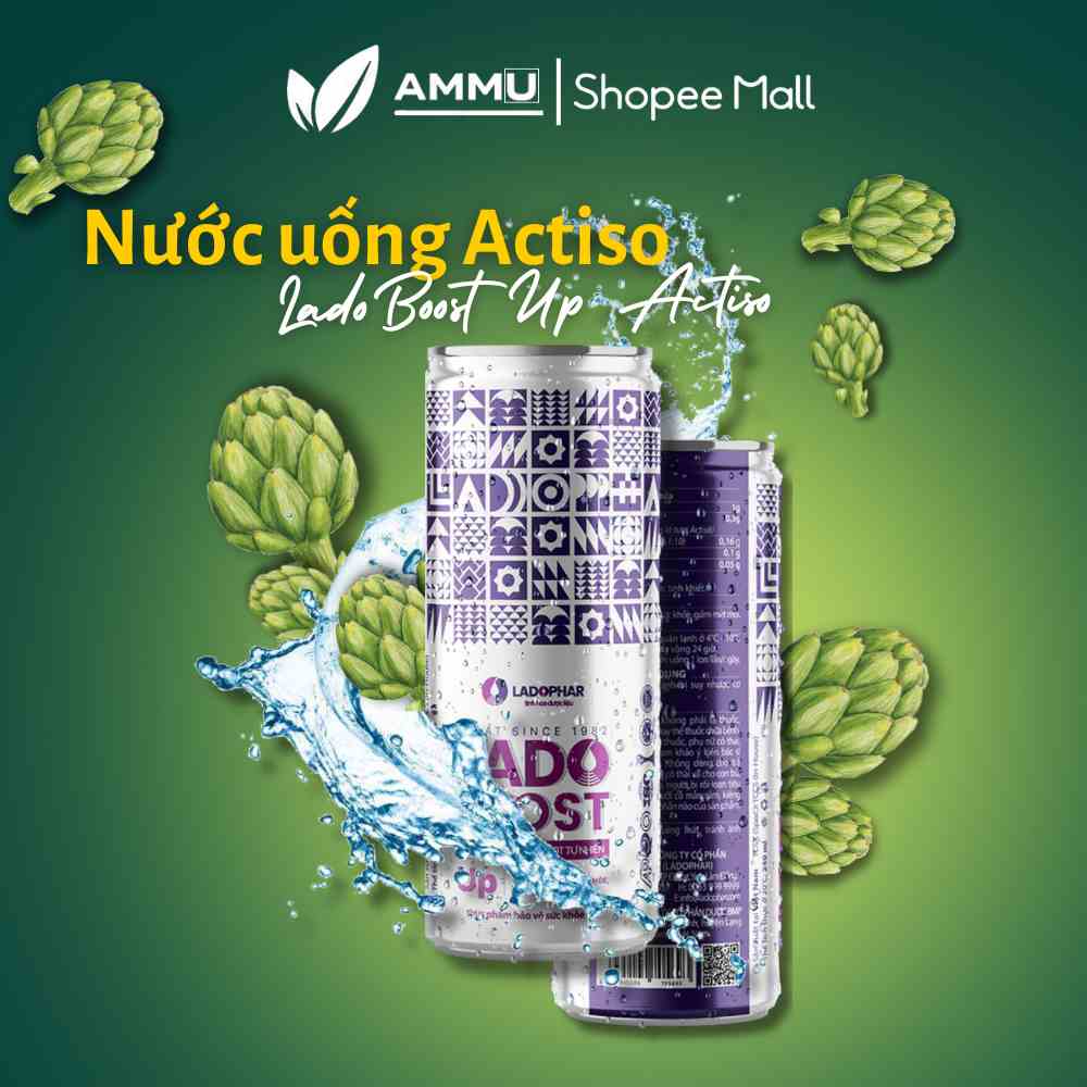 [Mã BMLTB35 giảm đến 35K đơn 99K] Nước uống tăng cường sức khỏe Lado Boost UP Ladopharma (C/240ml)