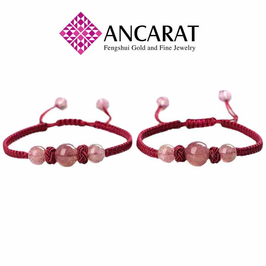 [Mã BMLTB35 giảm đến 35K đơn 99K] Vòng handmade 3 hạt thạch anh Ancarat