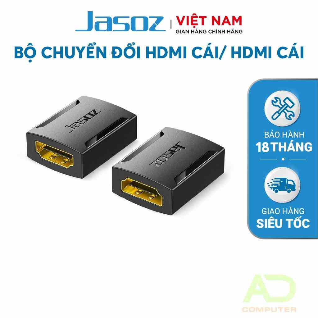 [Mã BMLTB35 giảm đến 35K đơn 99K] Bộ chuyển đổi HDMI Cái/ HDMI Cái JASOZ G132 - Hàng chính hãng - Bảo hành 18 tháng