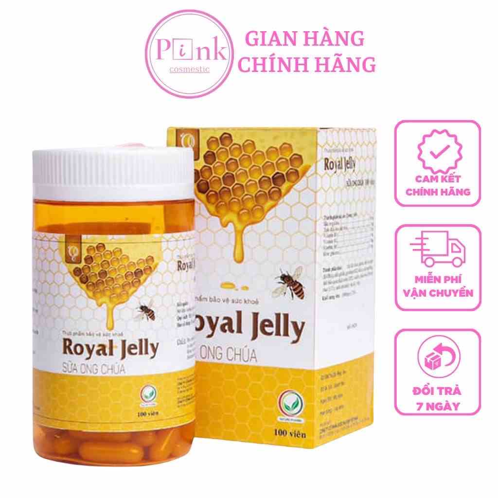 [Mã BMLTB35 giảm đến 35K đơn 99K] Viên Uống Sữa Ong Chúa ROYAL JELLY Moomery Hộp 100v