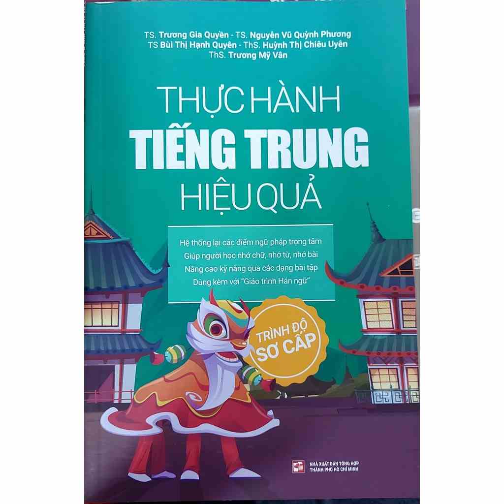 Sách Thực hàng tiếng trung hiệu quả - trình độ sơ cấp