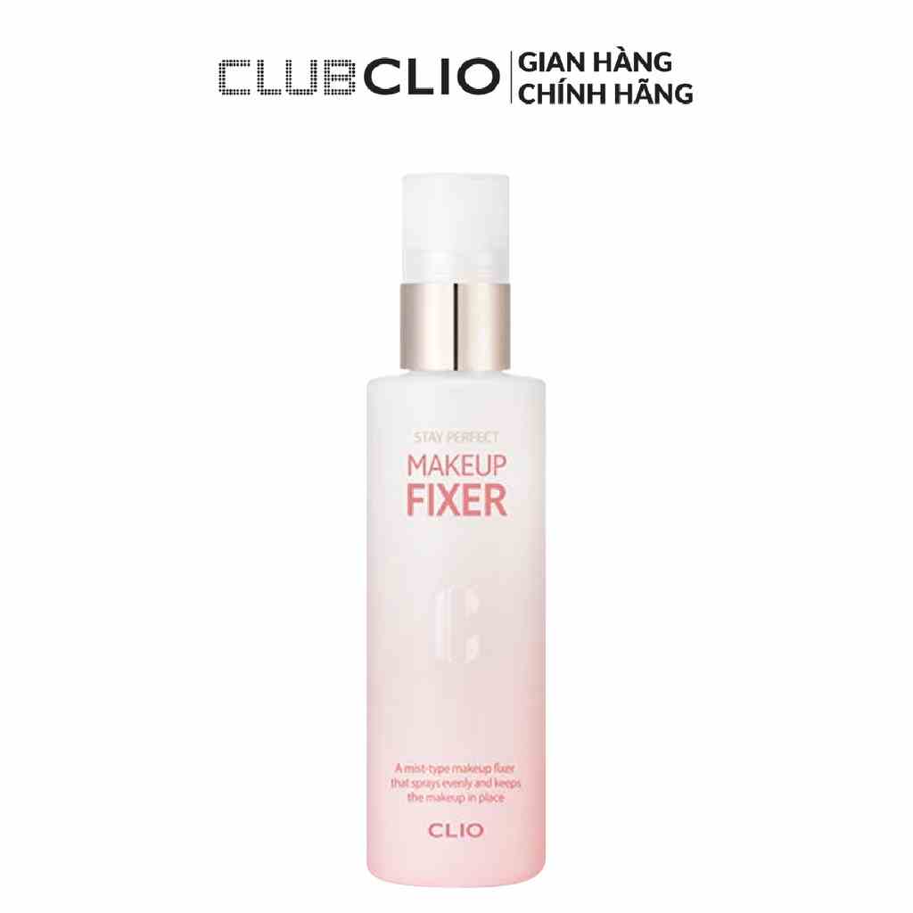 [Mã BMLTA35 giảm đến 35K đơn 99K] Xịt Khóa Nền Trang Điểm Clio Stay Perfect Makeup Fixer 100ml