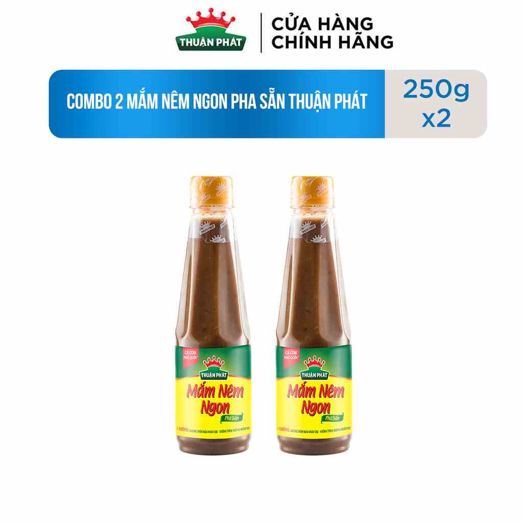 Combo 2 Mắm Nêm Ngon Pha Sẵn Thuận Phát 250mlx2