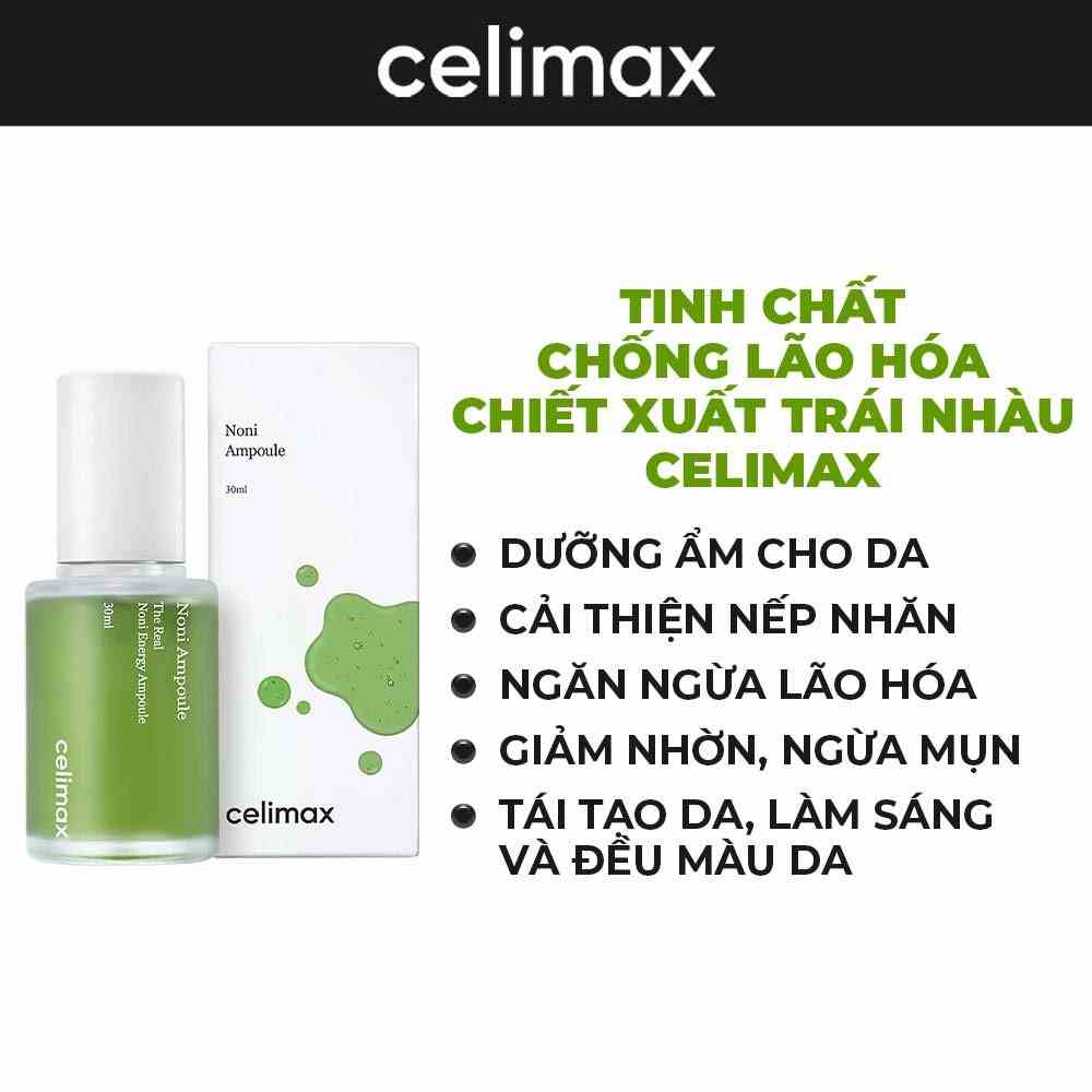 [Mã BMLTB35 giảm đến 35K đơn 99K] Tinh Chất Chống Lão Hóa Chiết Xuất Trái Celimax The Real Noni Energy Ampoule 30ml