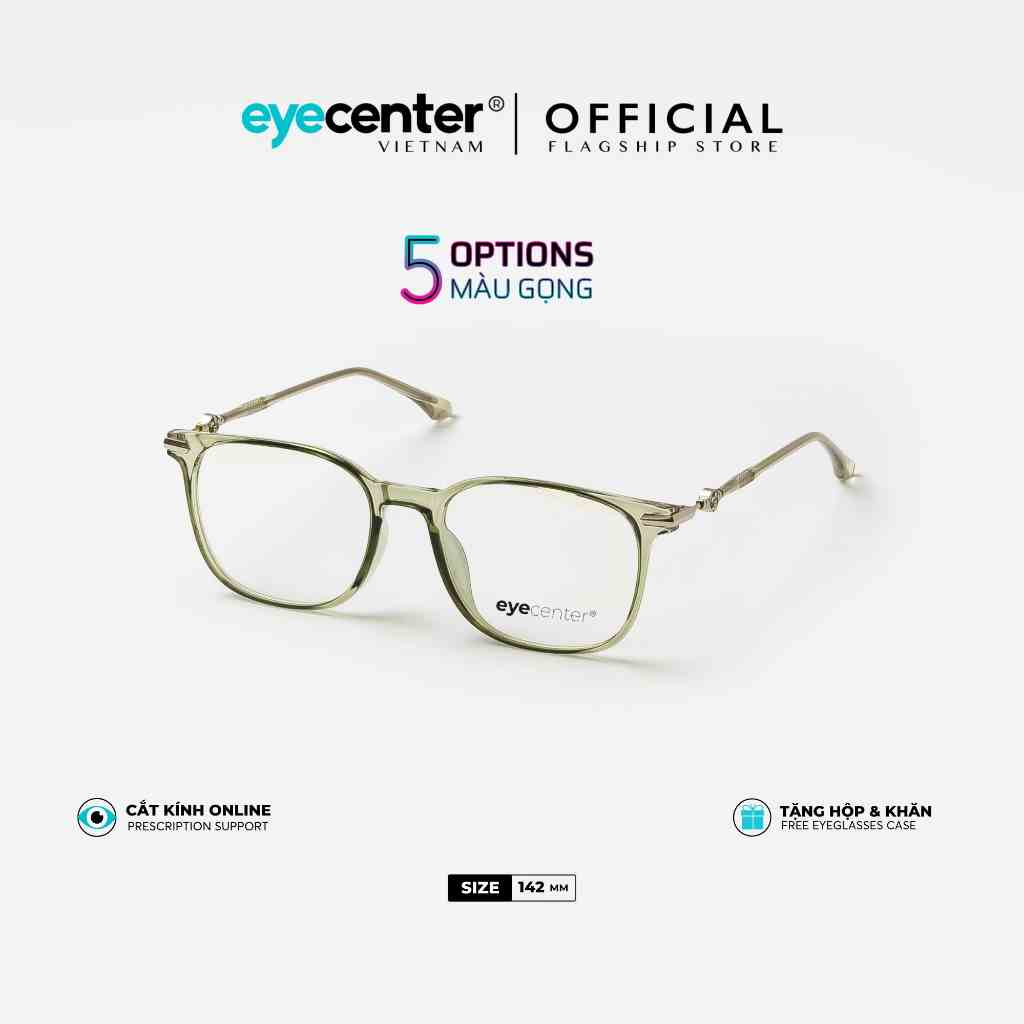 Gọng kính cận nam nữ chính hãng EYECENTER B86S lõi thép chống gãy cao cấp nhập khẩu by Eye Center Vietnam