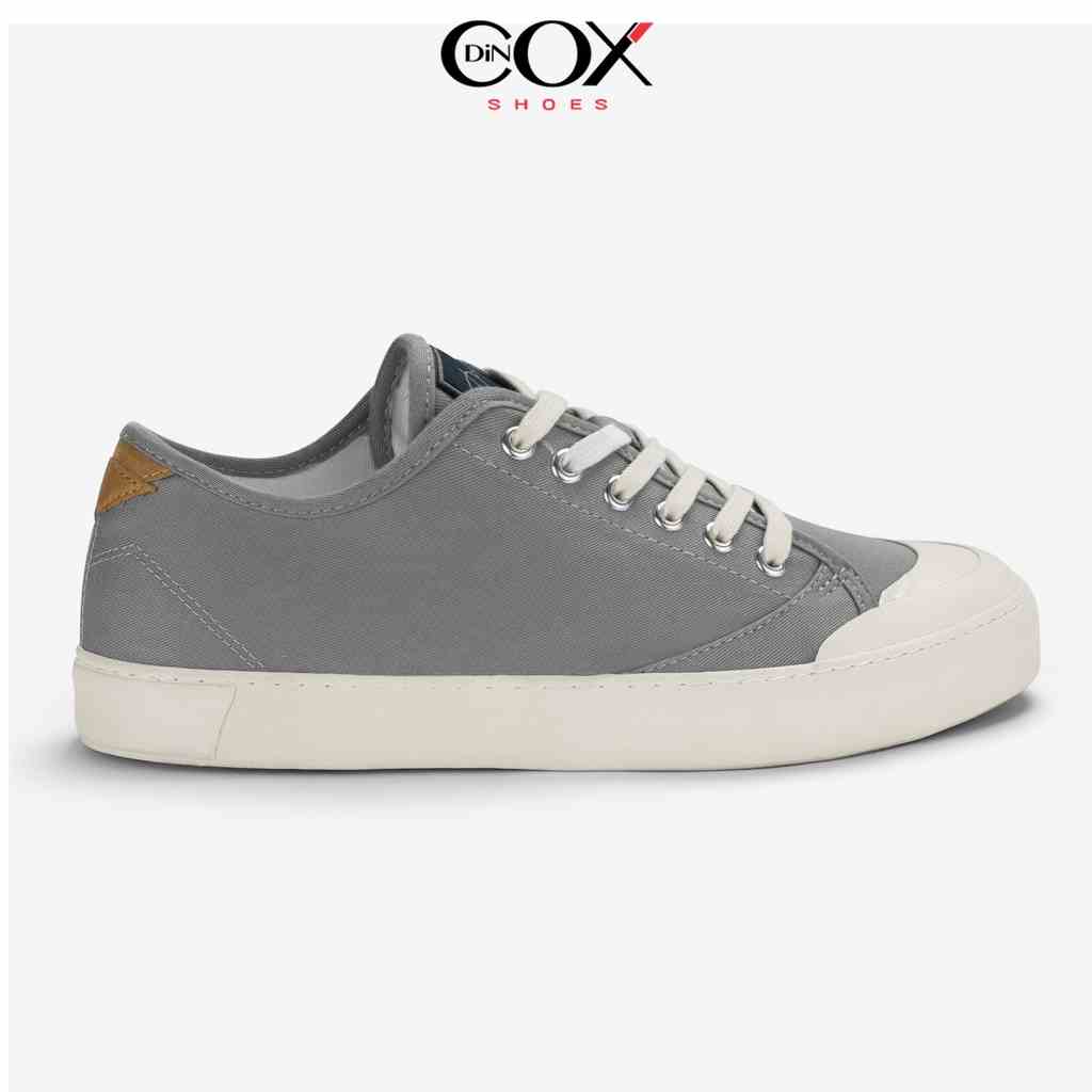 Giày Sneaker Vải Canvas Nam Nữ E16 Grey Đơn Giản Sang Trọng