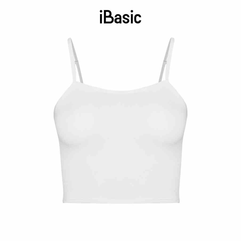 Áo lót hai dây cami croptop học sinh iBasic VA111