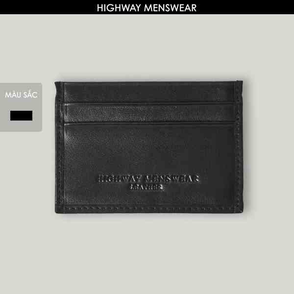 Ví Card holder nam nhỏ tiện lợi cầm tay Highway (Menswear) W0001