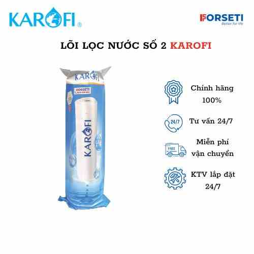 [Mã BMLTB200 giảm đến 100K đơn 499K] Lõi Số 2 - Smax duo 2- Activated Cacbon KAROFI