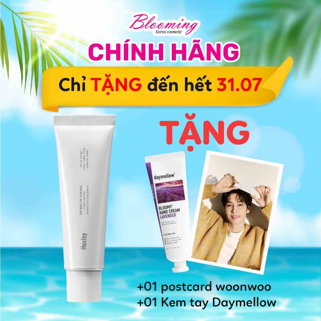 [Mã BMLTA35 giảm đến 35K đơn 99K] Kem dưỡng da tay hương xương rồng Huxley Hand Cream Berber Portrait 30ml