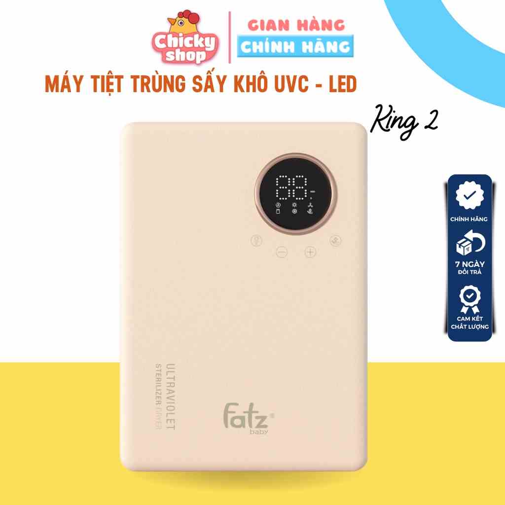 Máy tiệt trùng sấy khô FATZBABY UVC LED- KING 2- 19L -FB4799BT