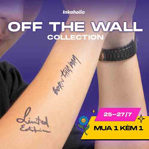 [OFF THE WALL- CHIEN DO x INKA GRAFFITI COLLAB] Inkaholic xăm tạm thời Y HỆT xăm thật trong 15 ngày, tự nhiên chống nước