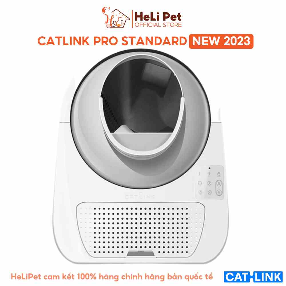 Máy dọn phân mèo tự động CATLINK AI Scooper Pro Standard New 2023 - HeLiPet