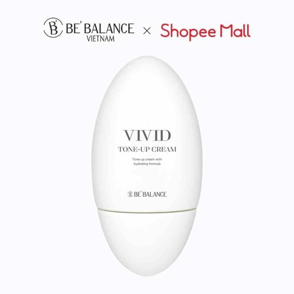 [Mẫu Mới] Kem nâng tone dưỡng trắng da che khuyết điểm BEBALANCE Vivid Tone Up 50ml