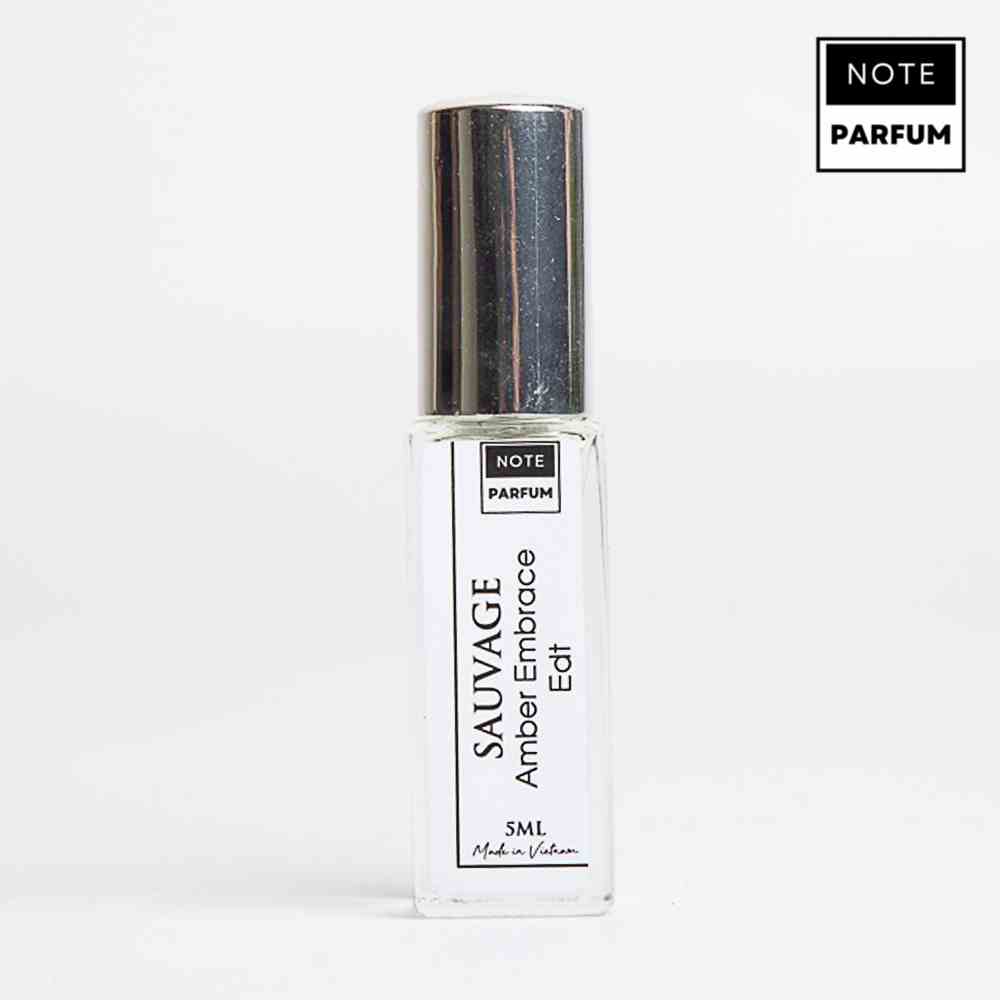 Nước hoa Sauvage - Amber Embrace 5ml thanh lịch, ấm áp, thu hút thương hiệu Note parfum